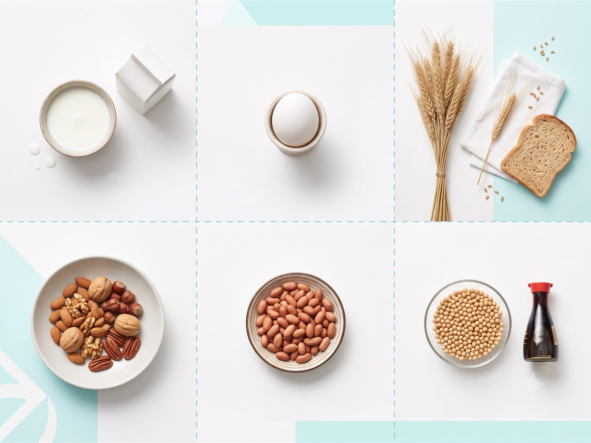 Grid de los principales al�rgenos alimentarios