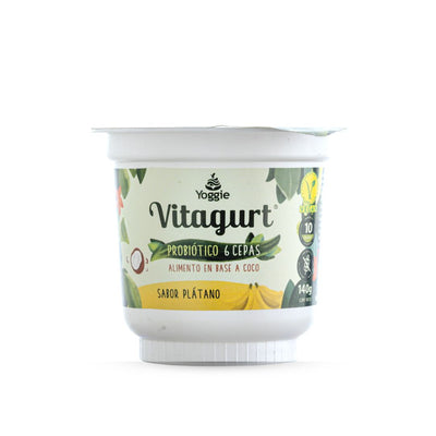 Vitagurt coco plátano 140g - Yoggie