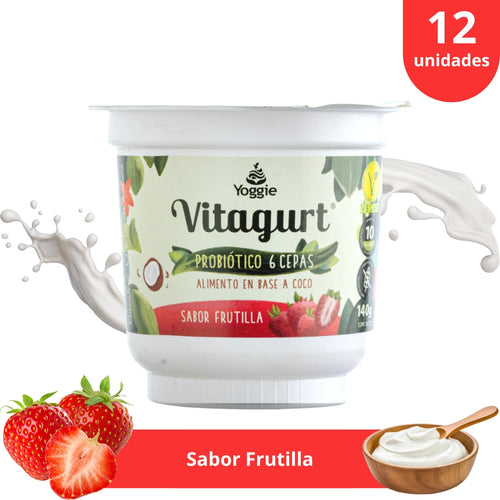 Vitagurt coco frutilla 140g