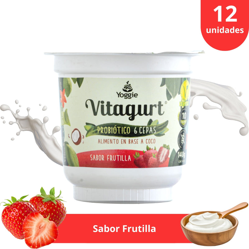 Vitagurt coco frutilla 140g