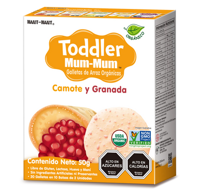 Toddler Mum-Mum Camote & Granada 50g