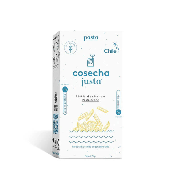 Pasta fusilli garbanzo 227g