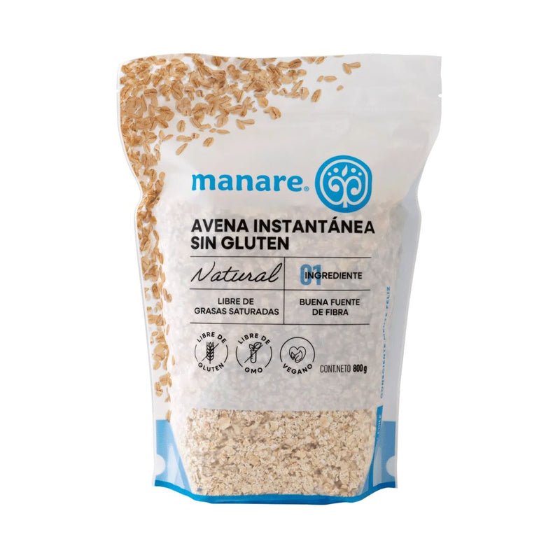 Avena instantánea sin gluten 500g
