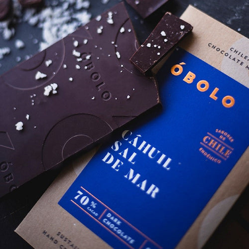 Chocolate Cahuil Sal de Mar 70% Cacao 80g