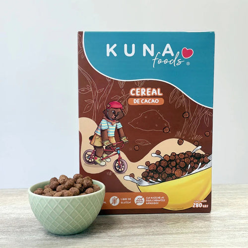 Cereal de Cacao Kuna Foods 280g