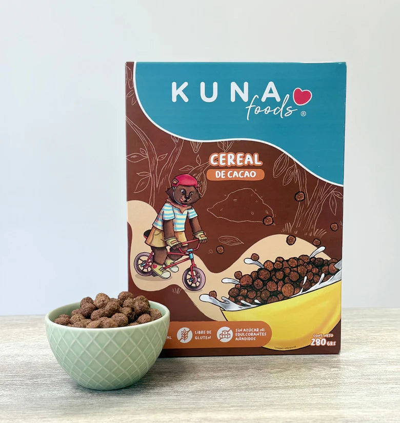 Cereal de Cacao Kuna Foods 280g