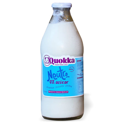 Yogurt Vegano de Coco Neutro 1L (pote)