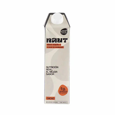 NAUT Cacao Bebida Vegetal de Garbanzo 1L