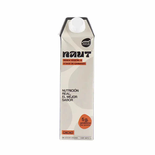 NAUT Cacao Bebida Vegetal de Garbanzo 1L