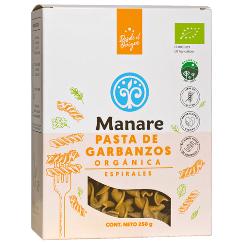 Espirales de Garbanzos orgánicos 250g