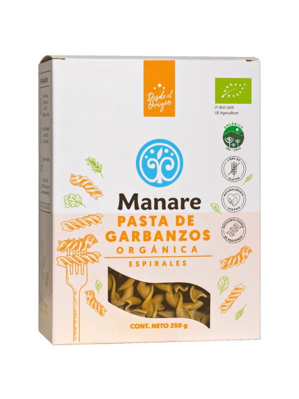 Espirales de Garbanzos orgánicos 250g
