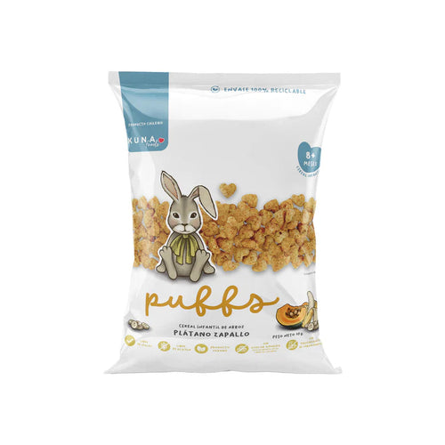 Puff Kuna Foods sabor plátano zapallo 10g
