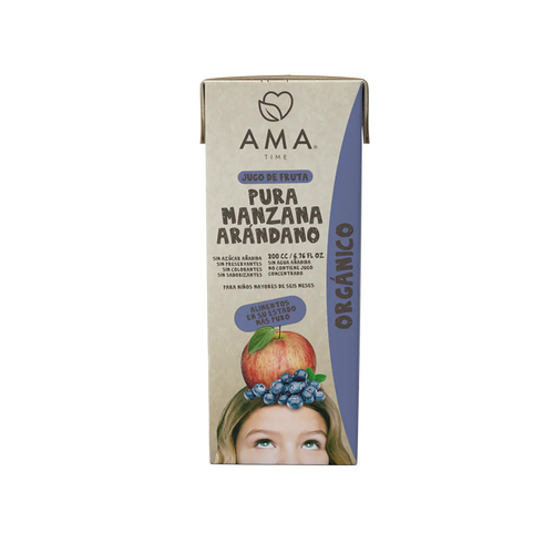 Jugo Ama pura manzana arándano 200cc