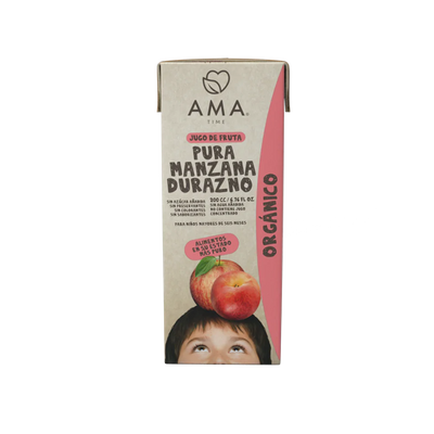 Jugo Ama pura manzana durazno 200cc