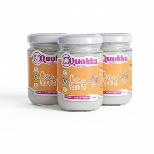 Yogurt Vegano de Coco Pack 3x150gr Coco Vainilla