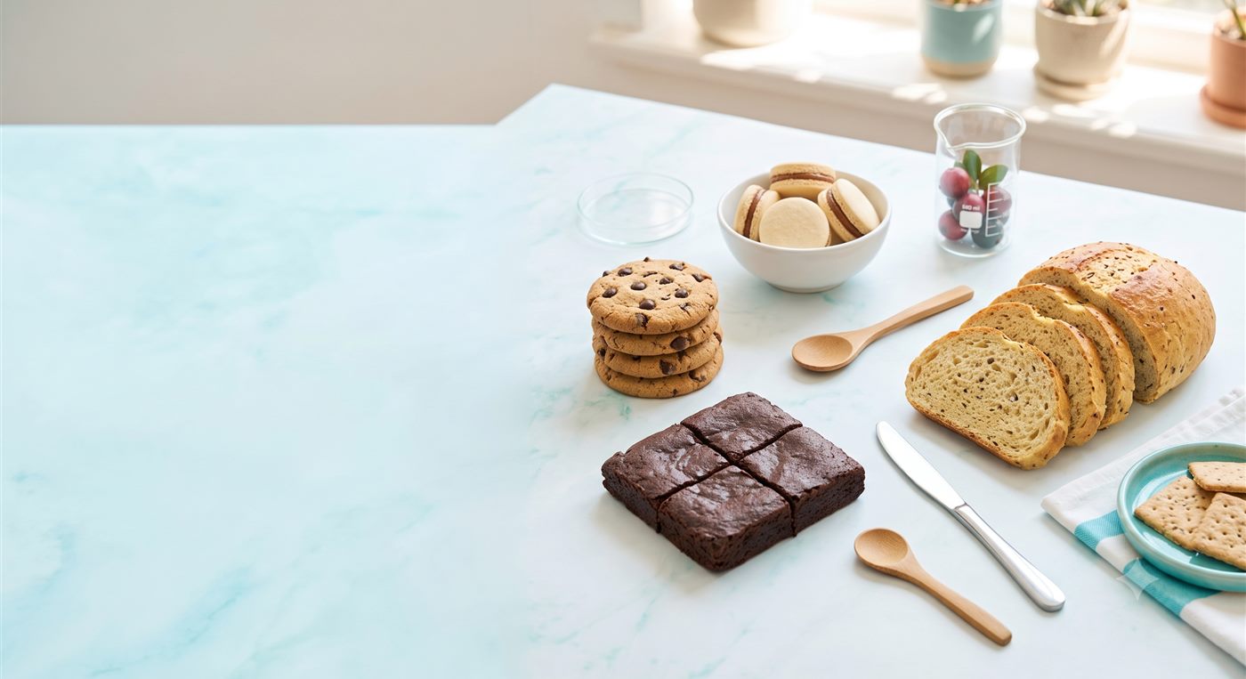Cookies, macarons, brownie y pan sin azúcar añadida ZeroTrazas